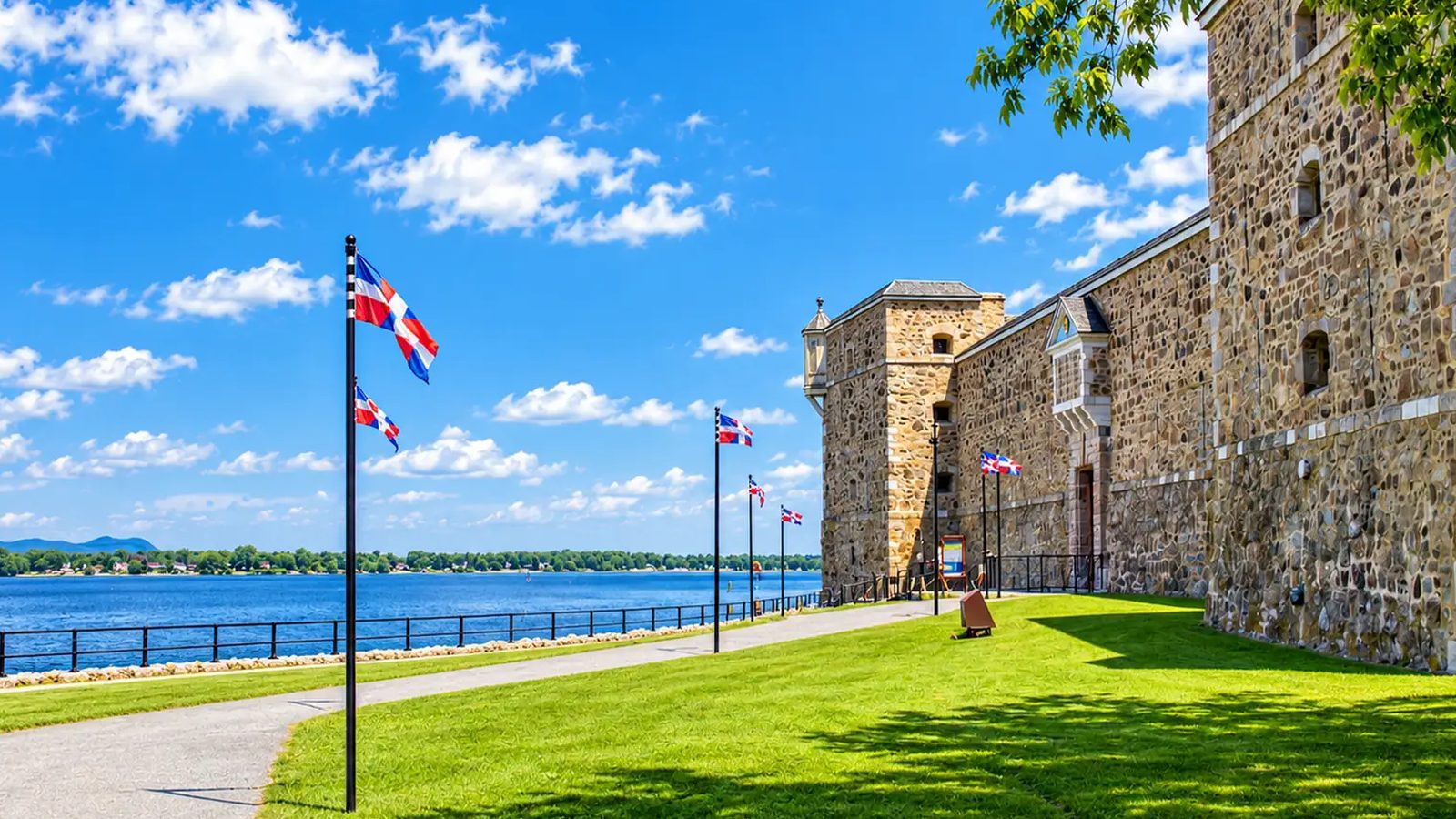 Chambly en images : un coin de la ville (Montérégie)