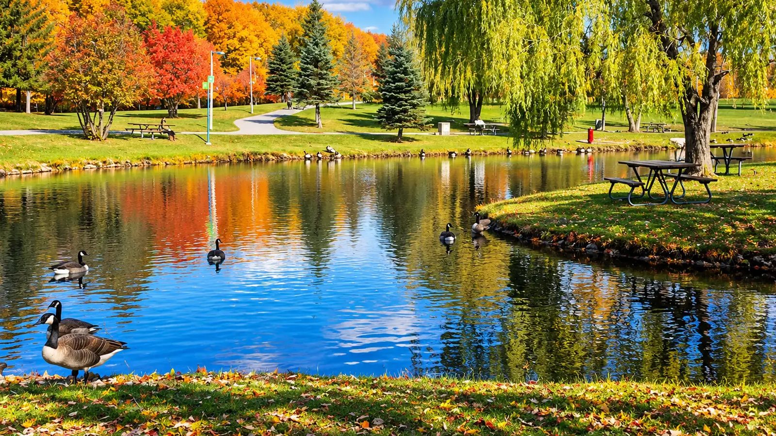 Greenfield Park en images : un coin de la ville (Montérégie)