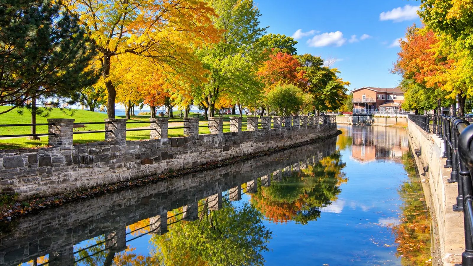 Lachine en images : un coin de la ville (Montréal)