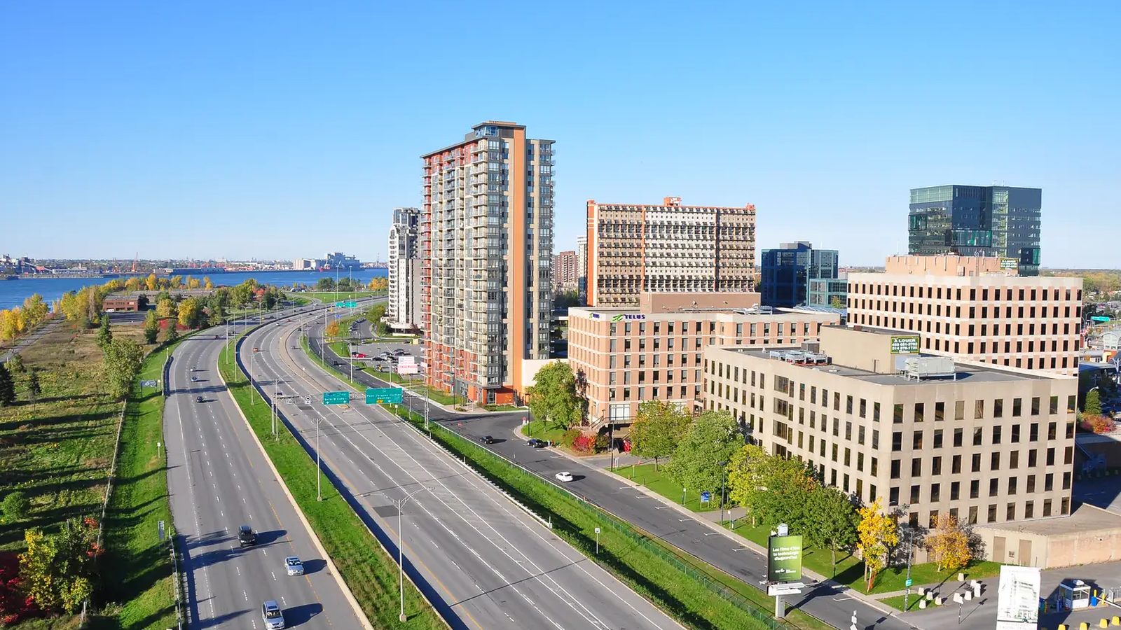 Longueuil en images : un coin de la ville (Montérégie)