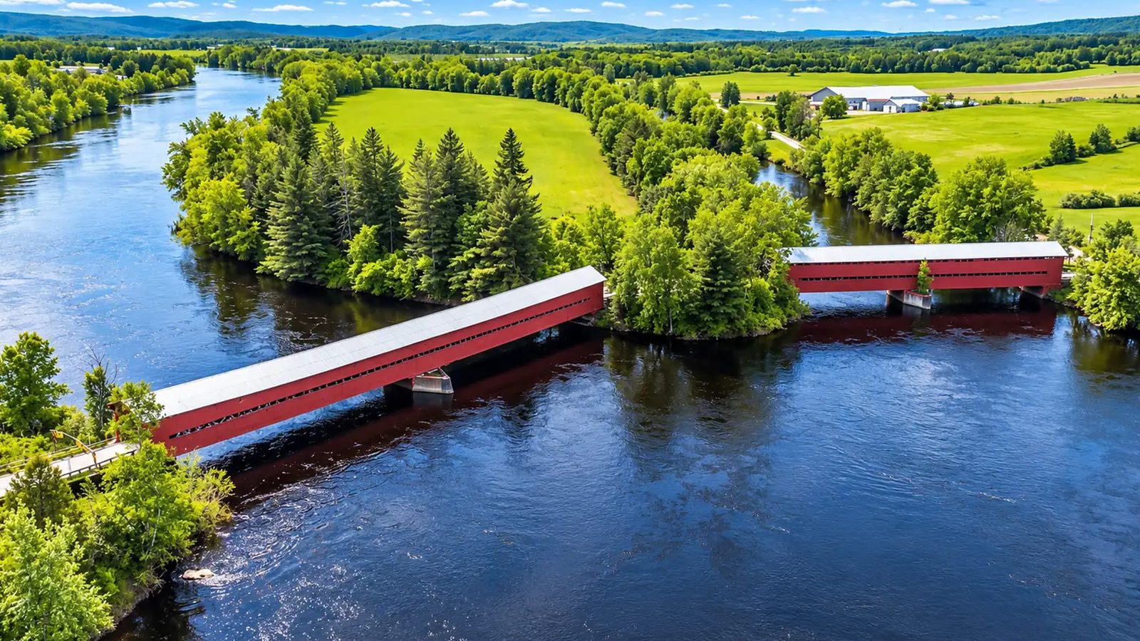 Mont-Laurier en images : un coin de la ville (Laurentides)