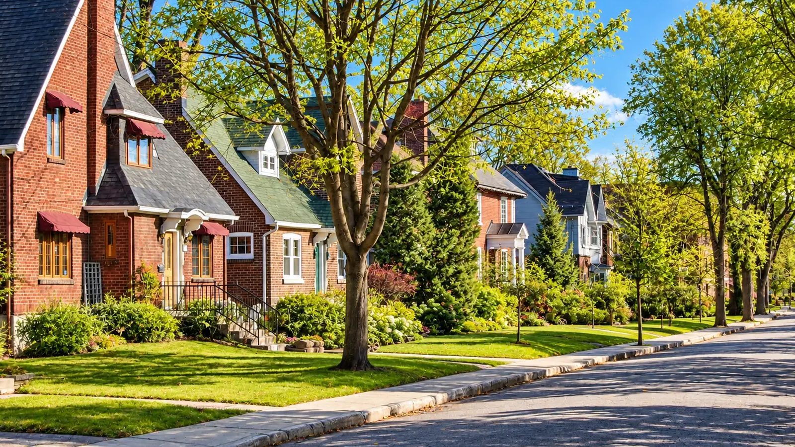 Montréal-Ouest en images : un coin de la ville (Montréal)