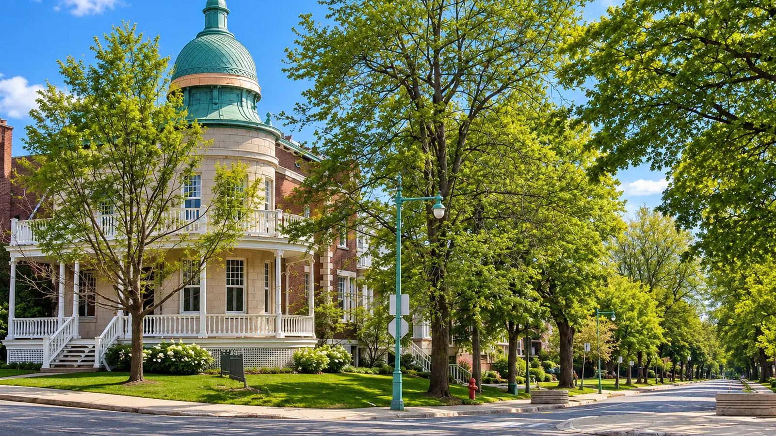 Outremont en images : un coin de la ville (Montréal)