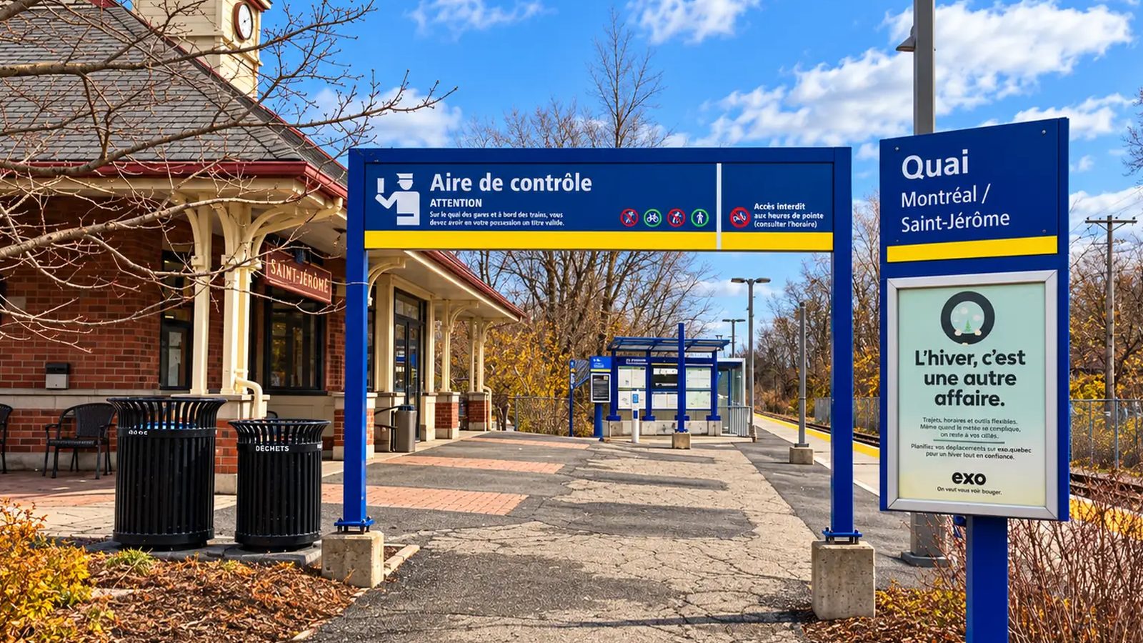 Rosemère en images : un coin de la ville (Laurentides)