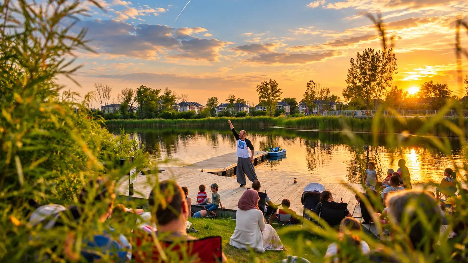 Saint-Constant en images : un coin de la ville (Montérégie)