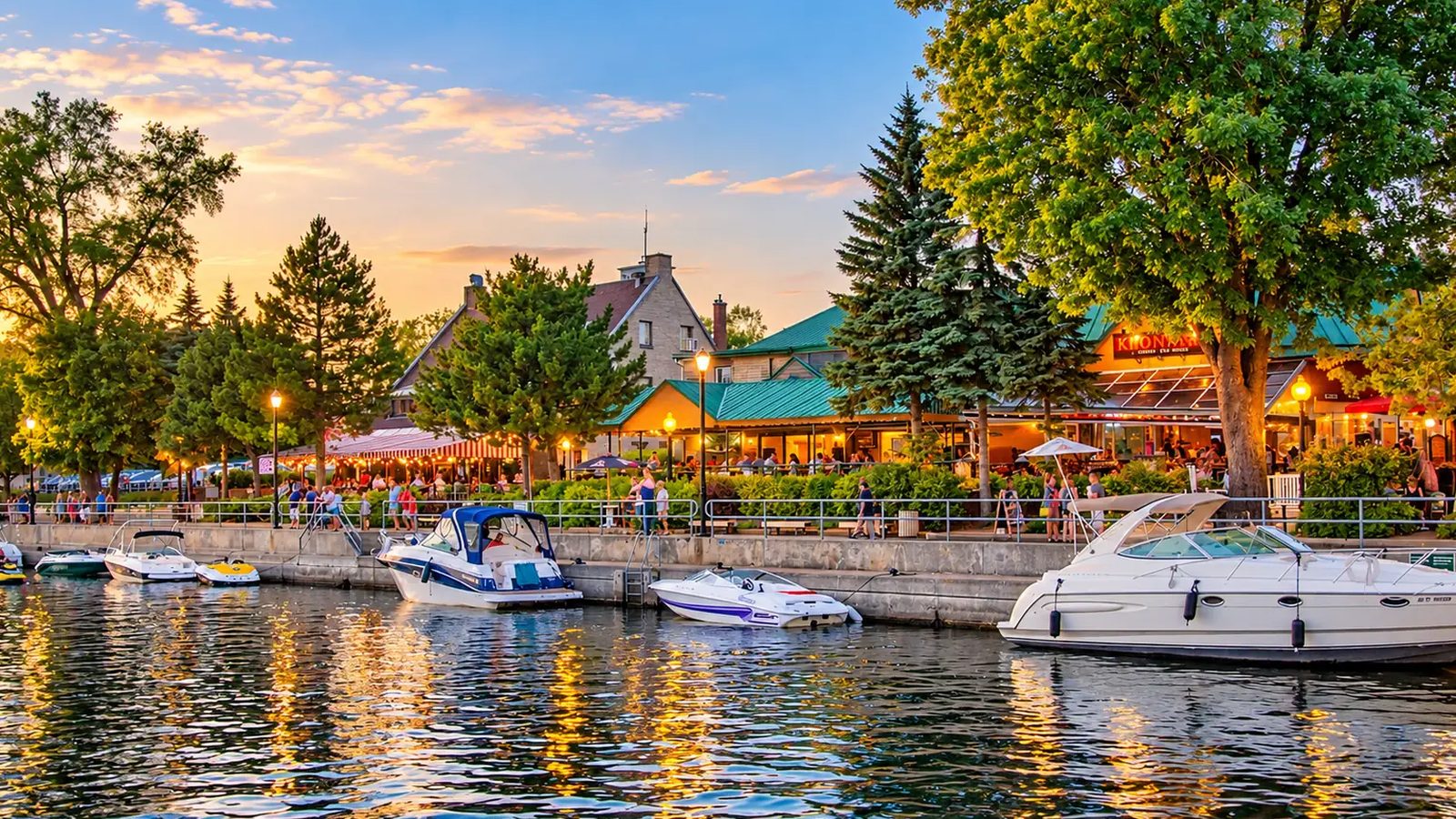 Sainte-Anne-de-Bellevue en images : un coin de la ville (Montréal)